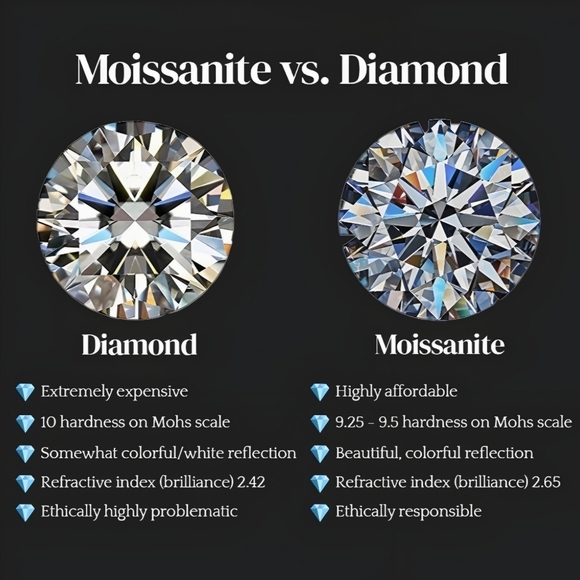 3ct Pink Moissanite ✦ Halo Pendant Necklace ✦ 925 Silver 14K Gold Overlay 18" - Picture 11 of 11